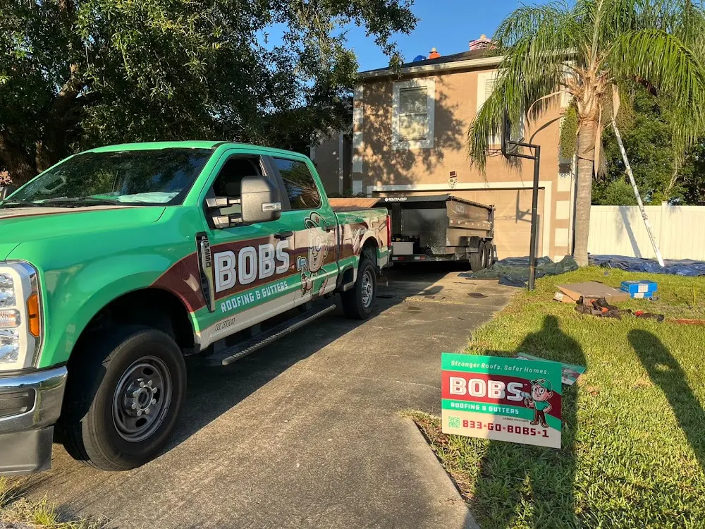 Bob's Roofing and Gutters, from its Google Business Profile
