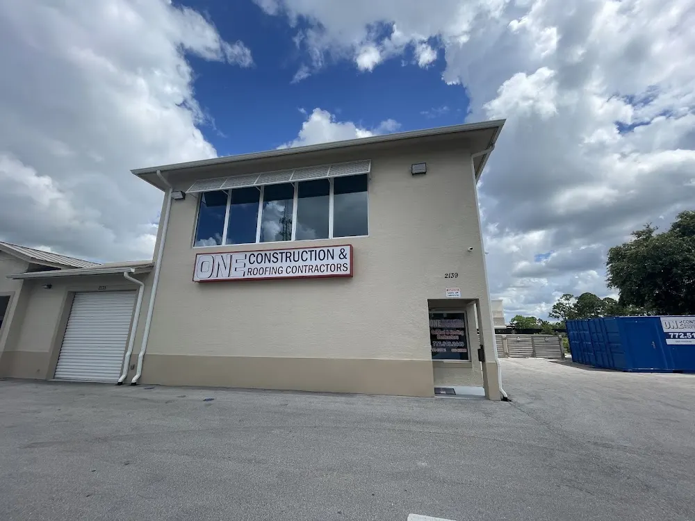 One Construction & Roofing Contractors, from its Google Business Profile
